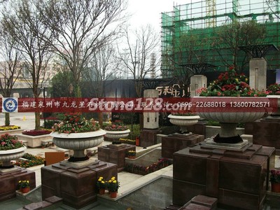 供應石花盆、石花缽、花崗巖花盆——助力園林綠化工程